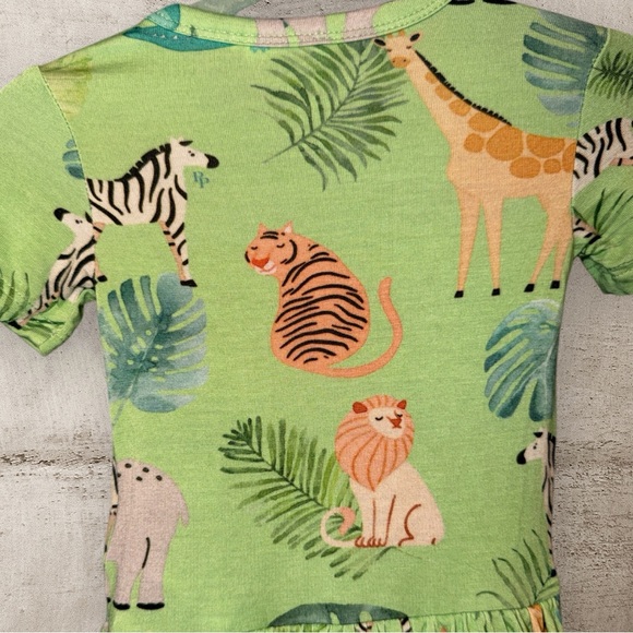 Posh Peanut Bamboo Twirl Skirt Bodysuit | size 3-6 months - Picture 6 of 7